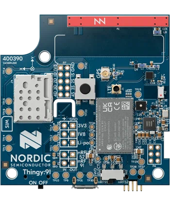 Placa de Desenvolvimento da Nordic - NB-IoT